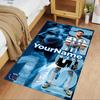 Messi Personalized Name Carpet Suitable for Hallway Game Room Dormitory Balcony Anti-slip Rug Decorate Offices Wedding Party Gift