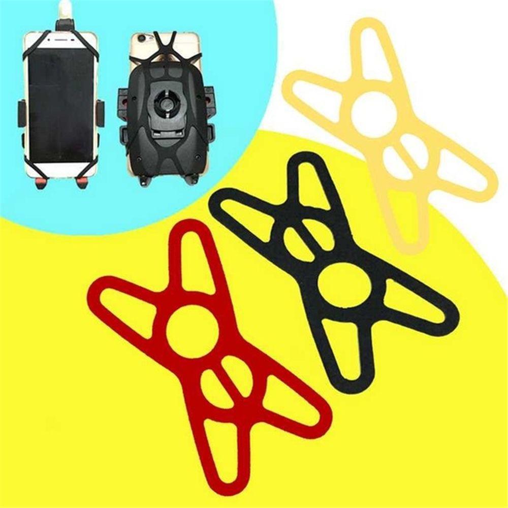 Portable Silicone Bicycle Bike For Mobile Cell Phone Support Handlebar Mount Bandage Mount Holder