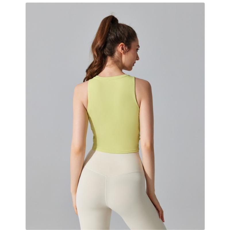 Women's Sports Sleeveless Top with Bra Pads