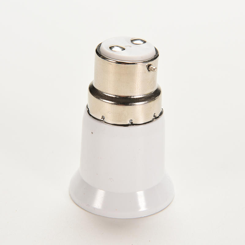 1X байонетный адаптер для лампочки Bc B22 - Es E27, переходник, держатель