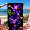 Lily Lovebraids Print Beach Towel, Versatile Lightweight Absorbent Beach Towel for Pool Surf Yoga Bathroom, Perfect Birthday Holiday Gift