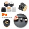 5Pcs Set Screw Fixed Effect Pedal Knob 20x16mm Amplifier Knob Replacement  DJ Mixer Equipment