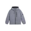 Training Series Solid Color Casual Down Jacket Men Outerwear Dark-Gray AYMS309-1