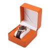 Watch Storage Box Pu Single Watch Display Case Wristwatch Watch Holder Travel Jewelry Watch Organizer For Men Gift