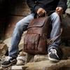Leather Backpack for Men - 17 Inch Laptop Bag - Vintage Travel Rucksack - Casual Daypack for Womens (BROWN)