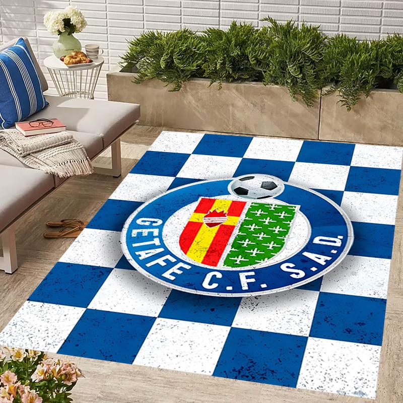 1pc Football Team Design Area Rug - Non-Slip, Soft & Cozy Floor Mat for Living Room, Bedroom, Office - Indoor/Outdoor Decorative Carpet