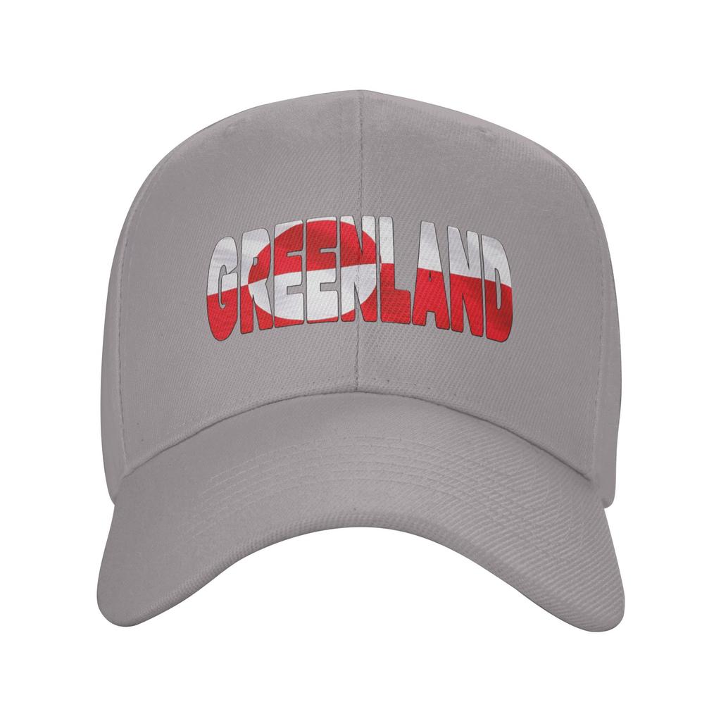 GREENLAND Flag Flying in Wind Baseball Cap Kpop Rock Sun-Proof Hip Hop Hats Women Men Classic Design Baseball Caps