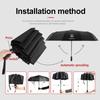12 Bone Car Logo Folding Windproof Sunshade Automatic Umbrella For Mercedes Benz W202 W212 W126 W140 W168 W177 CLS GLE GLC GLS BGHKM1