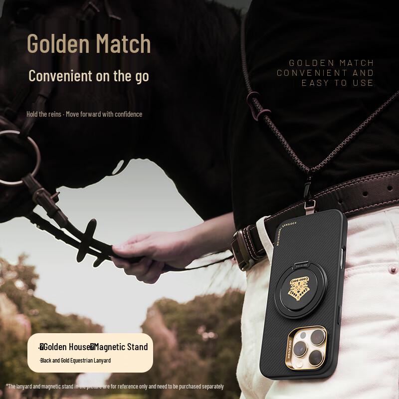 Juesai Kevlar Магнитный чехол с полной оберткой для iPhone 16 Pro/Max