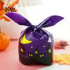 Clear Plastic Snack Pouches for Retail 48 Pcs Halloween Candy Bags, Kids Trick or Treat Goodie Cute Rabbit Portable Bags School Events Ear Small Gift