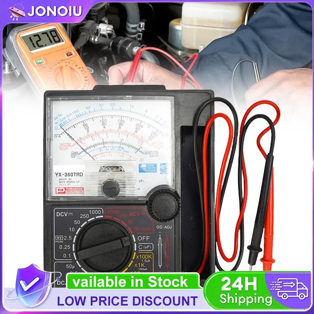 DC 1000V Analog Multimeter Tester Analog Multitester Portable Voltmeter Ammeter Multi-Function AC DC Volt Ohm Current Test Meter
