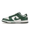 Nike Dunk Low Satin Green Женские кроссовки White Team-Green DX5931-100