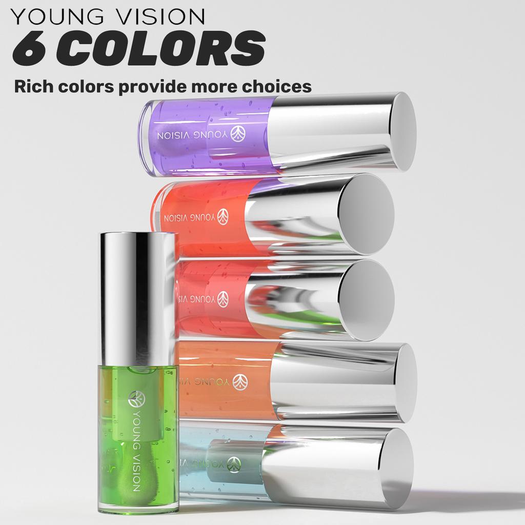 Candy Color Sexy Peppermint Lip Oil Plump Lip Moisturizing and Hydrating Lighten Lip Lines and Prevent Dry and Crack Lip Oil Lip Makeup