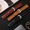 Watchband Genuine Cowhide Leather Watch Strap Band 18mm 19mm 20mm 21mm 22mm 24mm Rally Racing Watch Band Quick Release Watch Accessories