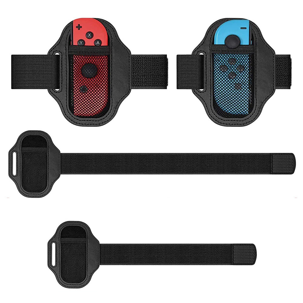 For Joy-Con Leg Strap for Nintendo Switch Sport Game/Adventure Game/Shootout Game/Kicking Motions Switch Leg Strap Accessory