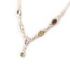 [D3853] - Tutti Frutti 'Charms' Silver Necklace