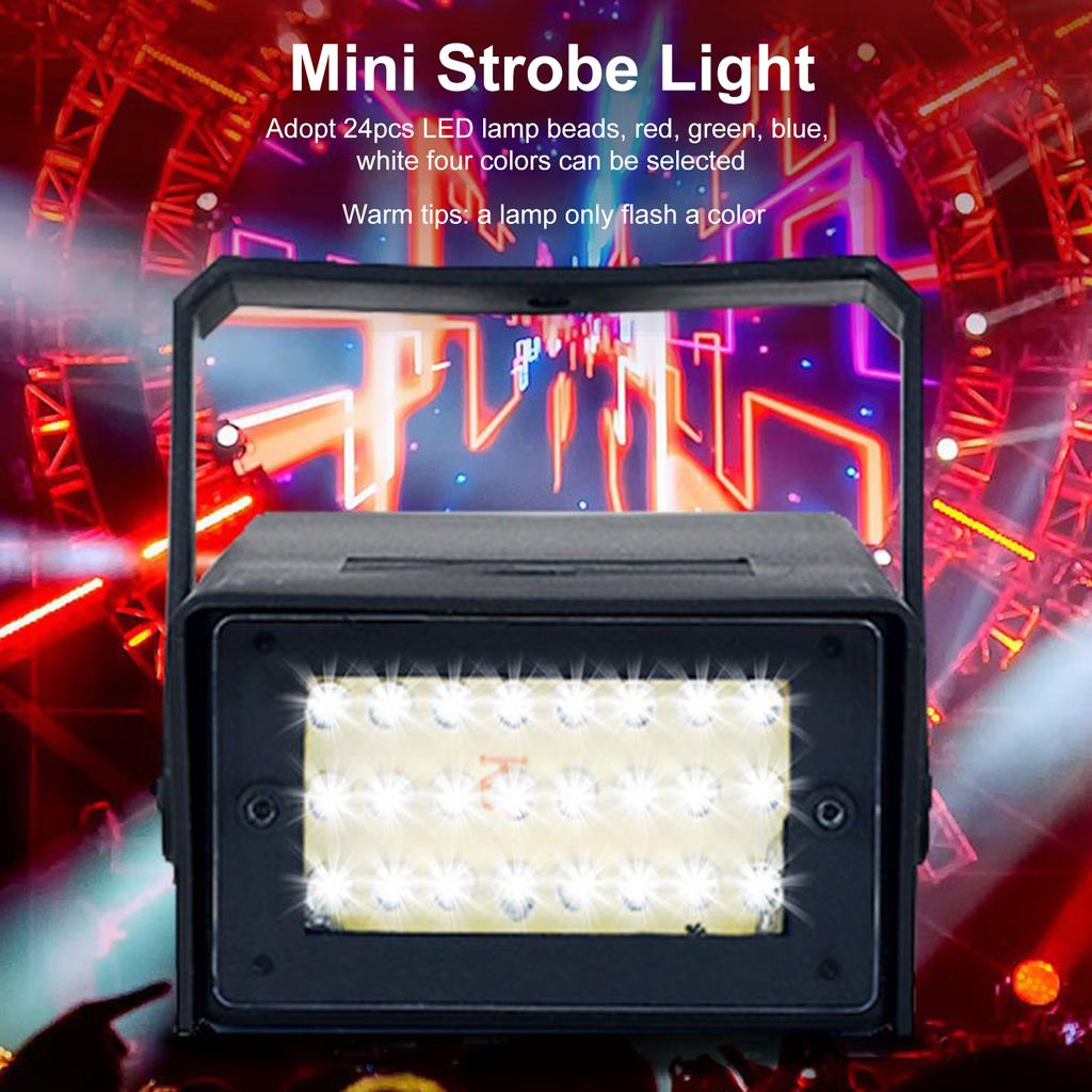 LED Mini Strobe Light KTV Room Strobe Stage Lamp for DJ Disco Show Party