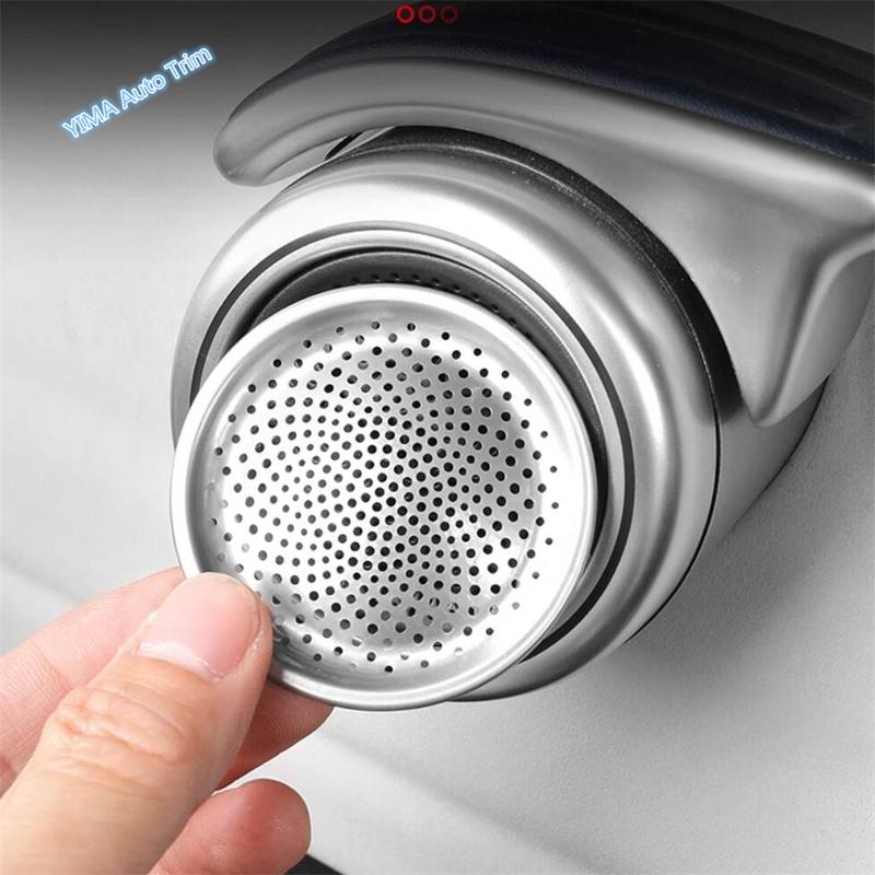 Inner Door Speaker Audio Sound Frame Loudspeaker Ring Cover Trim For BYD Atto 3 Yuan Plus 2024 Decoration Accessories