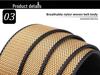 Men's Nylon Canvas Belt with Rotating Alloy Pin Buckle - Durable, Versatile Outdoor Tactical Belt