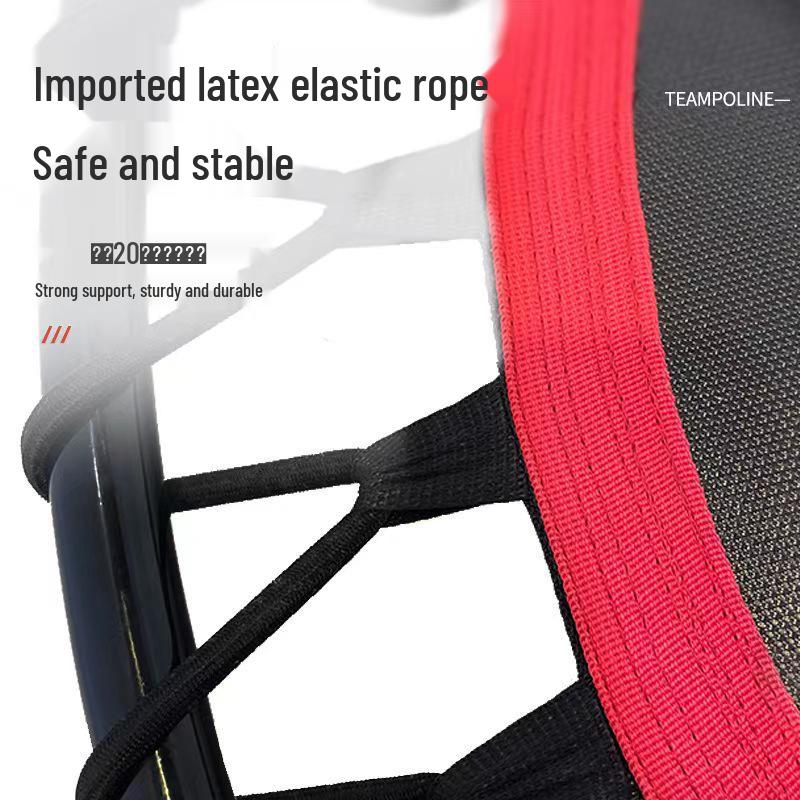 Kids Indoor Trampoline with Safety Net - Eco-Friendly and Durable Bouncing Bed