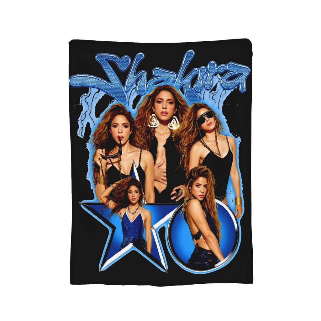 Shakira Las Mujeres Ya No Lloran Blankets Coral Fleece Plush Print Ultra-Soft Throw Blanket for Bedding Travel Bedspreads