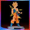 Фигурка Аниме Сон Гоку Супер Сайян из Dragon Ball 16см Гоку DBZ Фигурка Действия Модель Подарки Коллекционные Фигурки для Детей