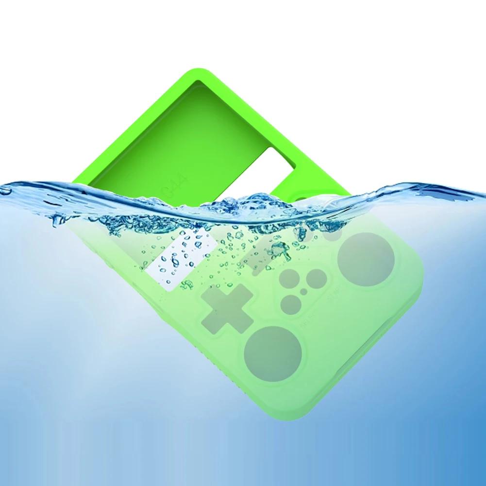 Силиконовый чехол для портативной игровой консоли ANBERNIC R36S Силиконовая защитная крышка Защита от царапин Коробка для хранения Мягкий корпус Игровые детали