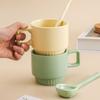 Кружка для молока фуфу корейская чашка из керамики в стиле инс для девушки, милая, с высокой ценностью, офисная чашка для завтрака и кофе
