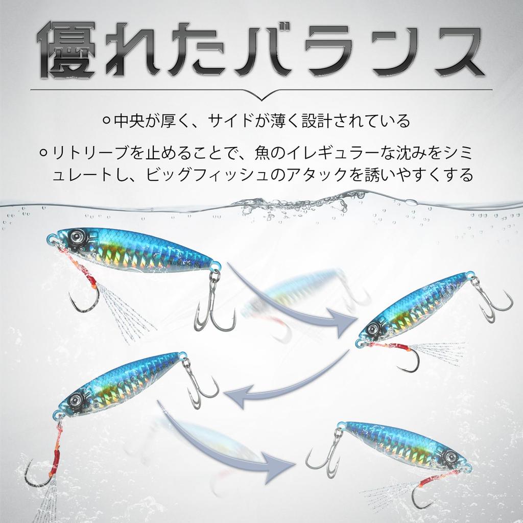 TRUSCEND Плоский крючок BKK Металлическая приманка для морской джиг-рыбалки Береговой джиггинг для и Морская блесна Джиговая приманка с лезвием для ловли окуня