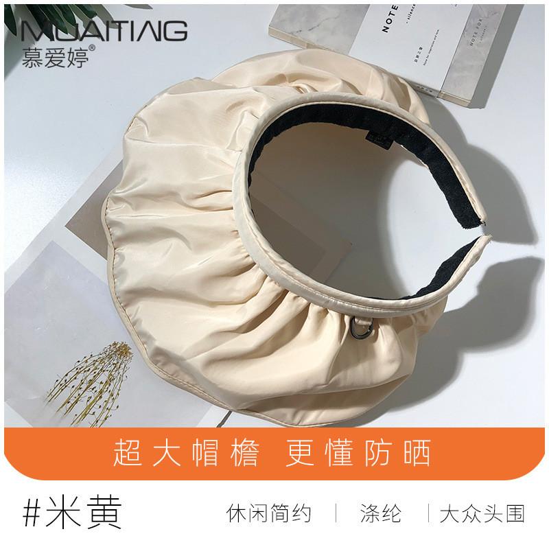 Womens Summer Stylish Hat Antiuv Wide Brim Face Shield Cotton Polyester Blend