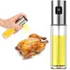 Glass Oil Sprayer for Cooking Olive Spray Mister for Salad BBQ Kitchen Baking Empty Vinegar Bottle 100ml