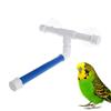 Portable Bird Parrot Perches Suction Cup Shower Perch Stand Window Shower Bath Wall Paw Grinding Stand Toy
