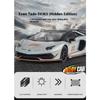 1/18 Scale Lamborghini Aventador SVJ Hidden Edition Race King Supercar Alloy Diecast Model Car Sound & Light Children Toy Gift Present
