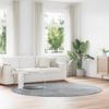 VidaXL Shaggy Rug with Long Pile Silver Grey 240x240 Cm Polyester, Rug, Bedroom Rug, Modern Rug, Living Room Rug, 4102892