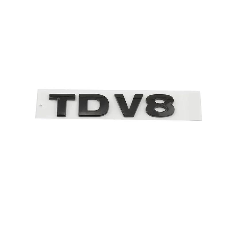 Car 3D ABS TDV6 TDV8 Trunk Fender Logo Badge Emblem Decals Sticker For Land Rover Range Rover Sport HSE Discovery Accessories kdtn8