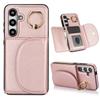 Чехол-кошелек с кольцом-подставкой для Samsung Galaxy S21 S23 FE S22 S24 S25 Ultra S26 Plus A36 A15 A55 A35 A16 A56 Кожаная крышка