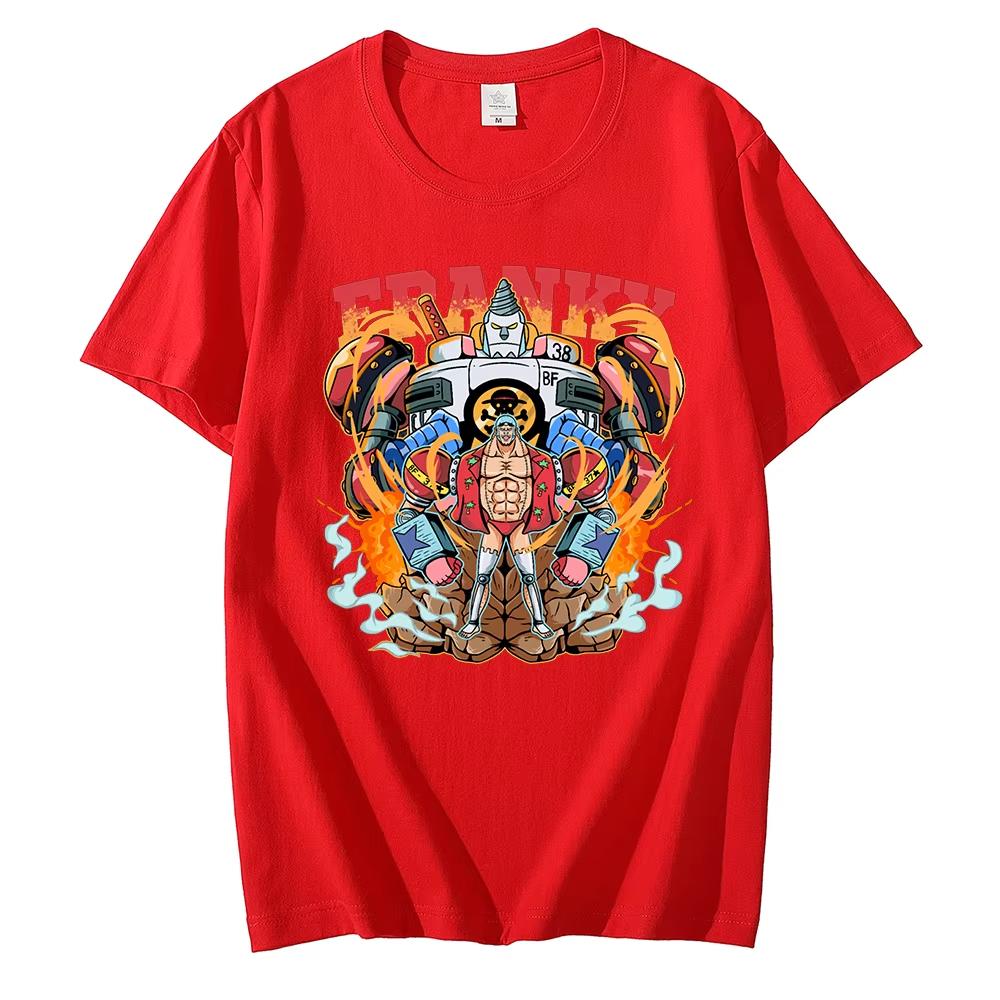 Футболка FRANKYLeisure Sports Street Printed T-shirt Мужская и женская футболка Летняя мужская одежда
