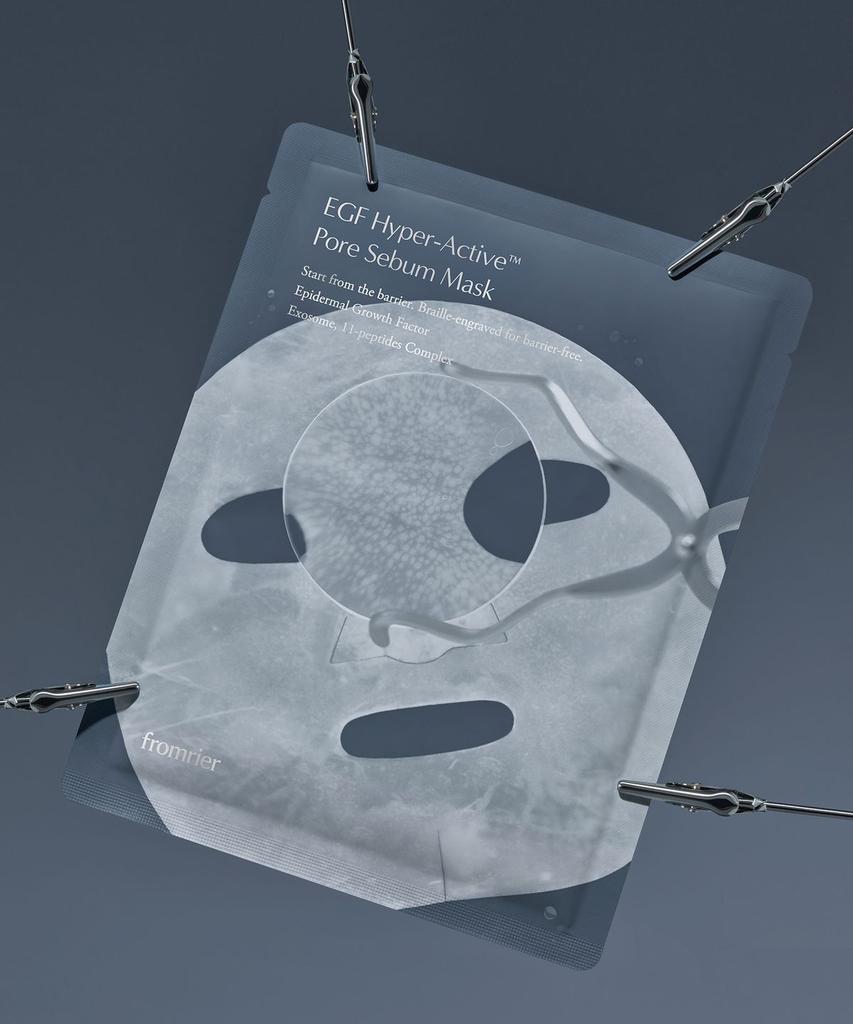 EGF Sebum Pack (4 Sheets) Hyper Active Pore Sebum Mask