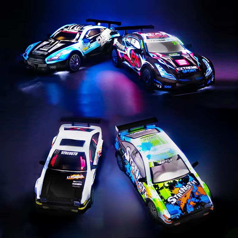 Новая детская гоночная машинка AE86 RC 1:20 Полноприводный 2.4G высокоскоростной GTR электрический высокоскоростной дрифт-кар детский подарок