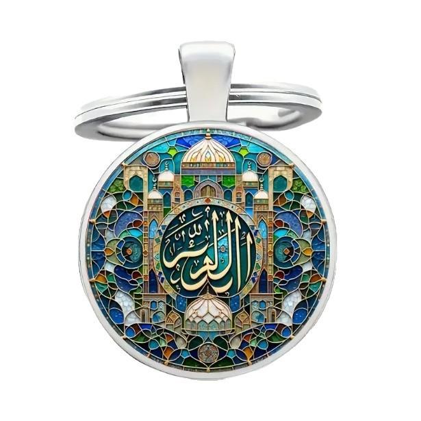 Zinc Alloy Palace Keyring Modern Minimalist Design For Commemorative Gifts