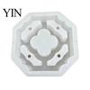 Outdoor Floor Tile DIY Kit Plastic Stepping Stones Mold, Reusable Concrete Mold for Garden Walkway Path Maker, Durable Casting Personalized
