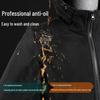 High-End Custom Logo Soft Shell Windbreaker Jacket for Company Employees