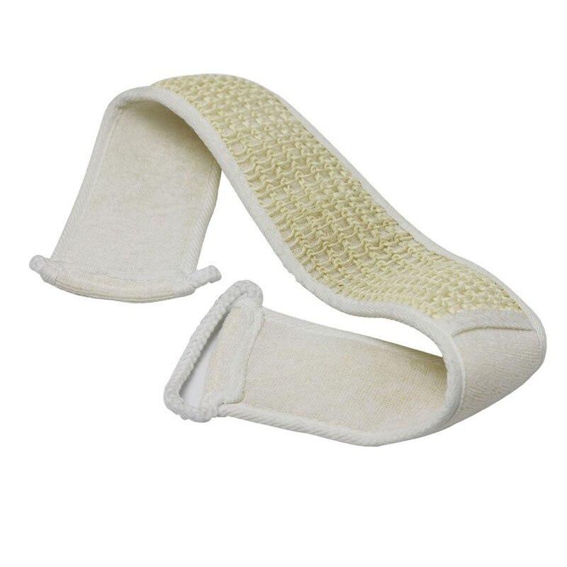 Soft Exfoliating Scrubber Natural Loofah Back Strap Bath Brush Back Shower Massage Spa Scrub Sponge For Bath Belt Body Cleaning