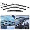 Durable Natural Rubber Wipers 3Pcs/Set Beam Wiper Blades for Chery Tiggo 8 Plus Pro All Weather Performance MAX 2020-2024, 23"+18"+9" Front