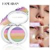 High Pigment Diamond Five Colors Glitter Shimmer Eye Shadow Long Lasting Waterproof Press Powder Single Color Chameleon Eyeshadow