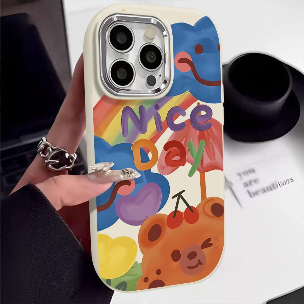 Силиконовый чехол для iPhone 11 15 16 Pro Max 13 14 12 15promax 16promax 13promax противоударный чехол Love Heart Funda Bumper