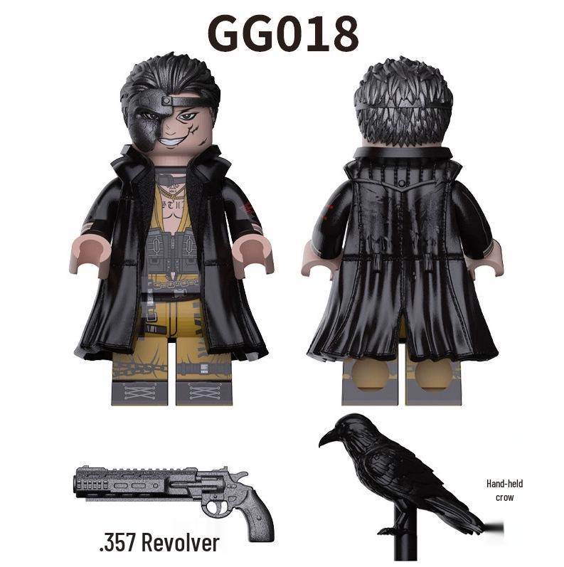 Delta Special Forces Building Blocks Minifigures - Jiaolong Deep Blue Saiyide Model Toys