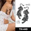 Qianyu Tattoo Supplies Party Set Waterproof Sexy Body Fake Tattoo Sticker