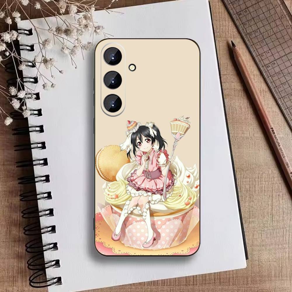 Чехол для телефона L-Love live-Kousaka Honoka Для Samsung Galaxy A73,A72,A71,A70,A52,A51 Другие Мягкий черный чехол