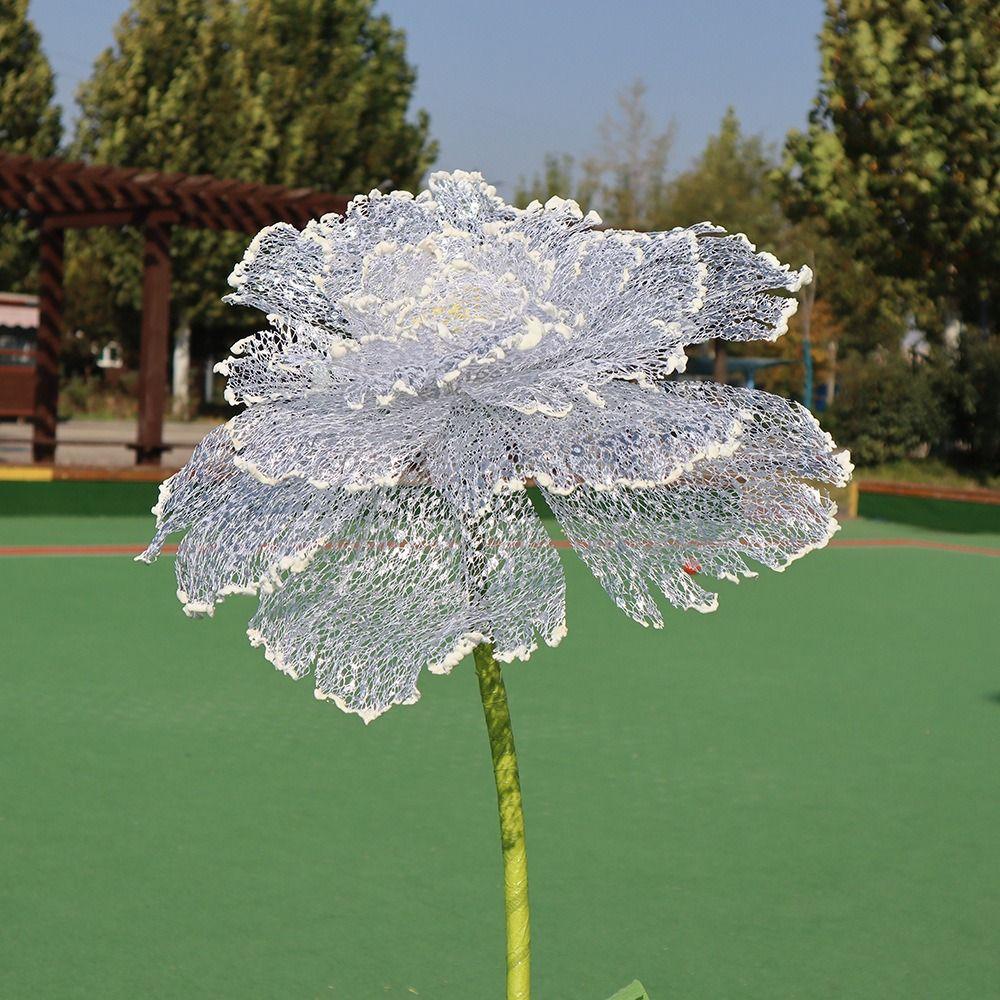 30 см поддельный цветок полые фотографии реквизит большой имитация цветка открытый торговый центр